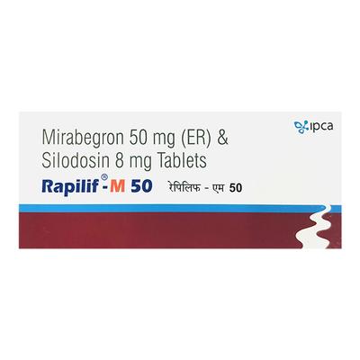 RAPILIF M 50 Tablet 10's - Bladder And Prostate Disorders-Dru