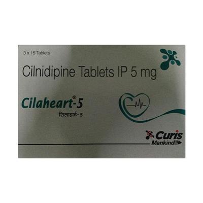CILAHEART 5 Tablet 15's - Hypertension-Cal