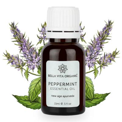 Bella Vita Organic Peppermint Essential Oil 15 ml - Massage Oils
