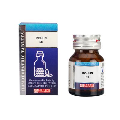 Lord's Trituration Insulin 6X Tablet 25 gm - Bio-Chemic