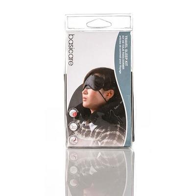 Basicare Sleeping Kit (Eyemask & Inflatable Pillow & Earplug)(Pack of 3) 1's - Face Mask