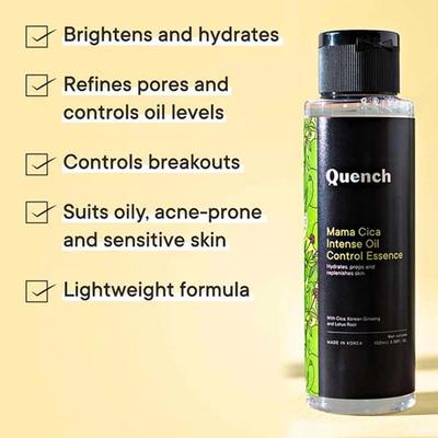 Quench Botanics Mama Cica Intense Oil Control Essence 100 ml - Face Mists