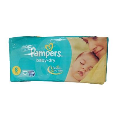 Pampers Baby Dry Diapers (3-8 Kg) (S) 46's - Diapers & Wipes