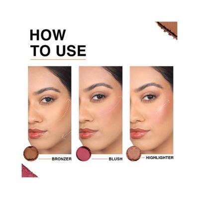 Lakme Absolute Facelife Palette Sunkissedlow 15 gm - Face Palettes