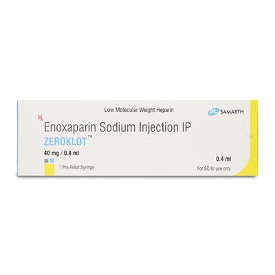 Zeroklot 40mg Injection 0.4ml - Blood Clot-Ant