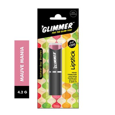 GLIMMER MATTE LIPSTICK MUAVE MANIA 4.2 gm - Lipsticks