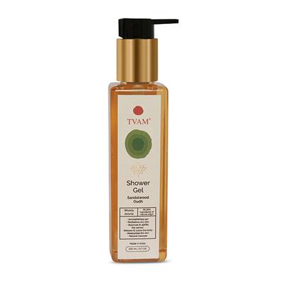 Tvam Shower Gel - Sandalwood 200 ml - Shower Gels & Body Wash