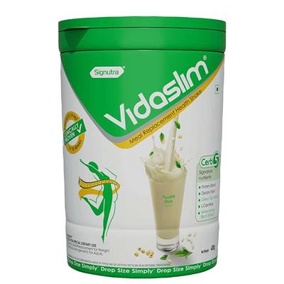 Vidaslim High Protein Meal Replacement for Weight Management Powder Jar - Vanilla Elixir Flavour 400 g - Weight Loss