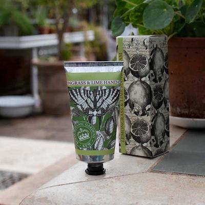 The English Soap Company - Royal Botanic Gardens, Kew - Lemongrass And Lime Hand Cream 75 ml - Lotions & Creams