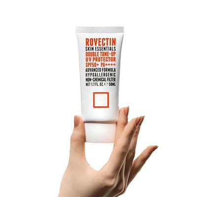 rovectin double tone up uv protector spf 50 50 gm - Face Sunscreen