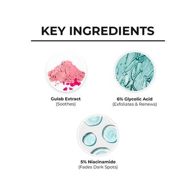 Dr. Sheth's Gulab & Glycolic Acid Serum 30 ml - Face Gels