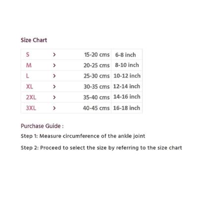 Flamingo Ankle Brace Support - Beige (OC - 2040) (M) - Ankle/Foot Supports