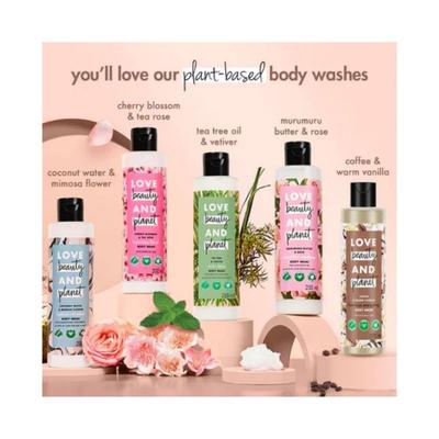 Love Beauty And Planet Coffee & Warm Vanilla Sulfate Free Body Wash 200 ml - Shower Gels & Body Wash