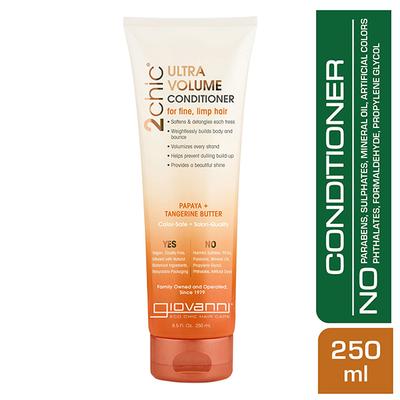Giovanni Organic 2Chic Tangerine & Papaya Butter Ultra-Volume Conditioner 250 ml - Conditioners