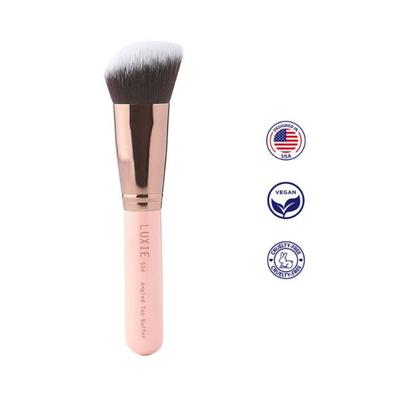 Luxie 534 Angled Top Buffer Brush - Rose Gold 1's - Face Brush