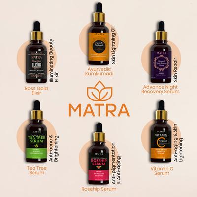 Matra Elixir Illuminating Beauty Oil - Rose Gold 15 ml - Face Creams