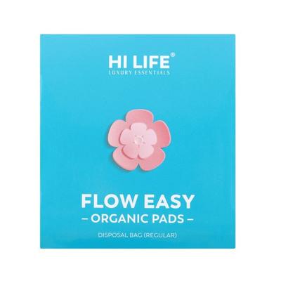 Hi Life Flow Easy Organic Pads 30's - Sanitary Napkins