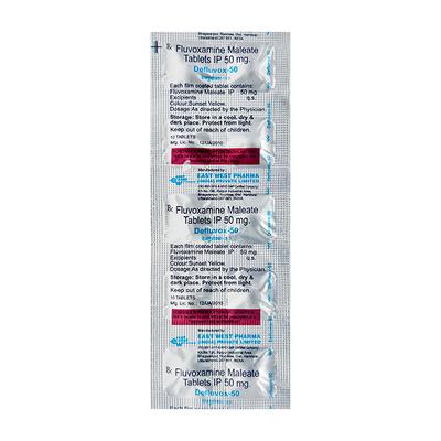 Defluvox 50mg Tablet 10'S - Depression-Ant