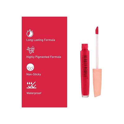 Beauty People Seduction Liquid Lipstick with Vit E and Rose Oil 17 Slaying 3.5 ml - Liquid Lipsticks