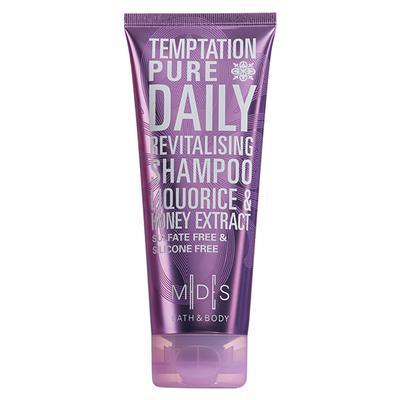 MADES Bath & Body Temptation Pure Shampoo Pale Purple 200 ml - Shampoos