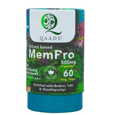 Qaadu Extract Based Mempro 500mg Capsule 60's - Speciality Medicines