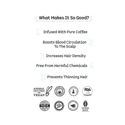 Mcaffeine Naked & Raw Coffee Scalp Tonic 100 ml - Hair Lotions & Tonics