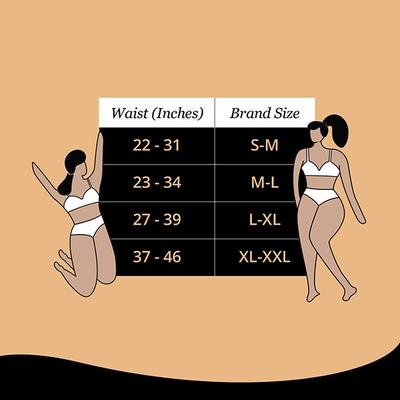 Carmesi Disposable Period Panties (S-M), 360 degree All-Night Protection for Super Heavy Flow 4's - Panty Liners