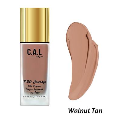 CAL Losangeles Pro Coverage Skin Perfector Stay On Foundation Walnut Tan 45 ml - Foundation