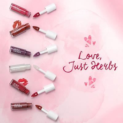 Just Herbs Serum-Infused Lip Gloss Mango Butter + Jojoba Oil Soft Lush 4ml - Lip Glosses