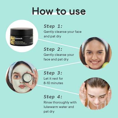 Quench Botanics Bravocado Deep Cleansing Clay Mask 50 ml - Masks & Peels