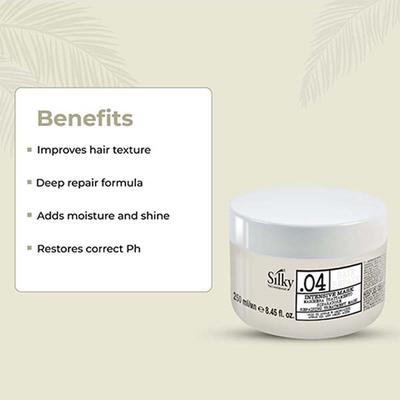 Silky Technobasics .04 Hair Repair Intensive Mask 1000 ml - Hair Masks & Packs