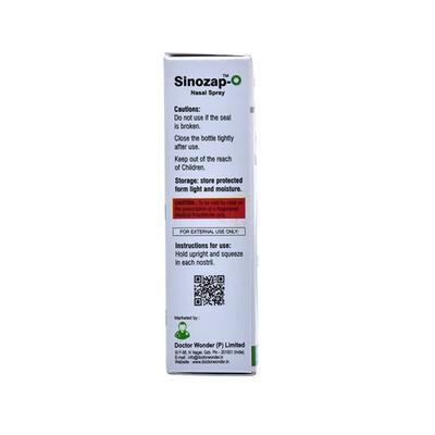 SINOZAP O ADULT Nasal Spray 10ml - Nasal Congestion-Nas