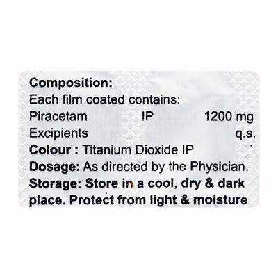 PIRACITRUM 1200 Tablet 10's - Pain relief-Nsa