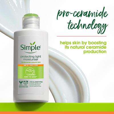 Simple Kind To Skin Protecting Light Moisturiser 125 ml - Face Moisturizers