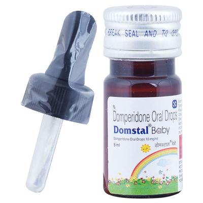 Domstal Baby Delicious Strawberry Flavour Drops 5ml - Gastro Intestinal Motility Disorders-GIT