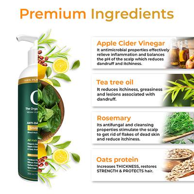 Organic Forest Anti Dandruff Shampoo 200 ml - Shampoos