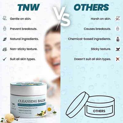 The Natural Wash Cleansing Balm 100 gm - Make Up Removers