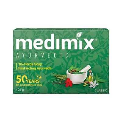 Medimix Ayurvedic Classic 18 Herbs Soap 125gm - Soaps