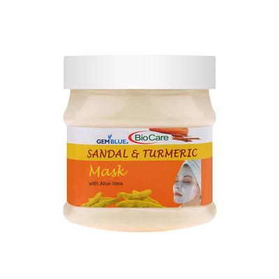 Gemblue Biocare Sandal & Turmeric Face Mask 500 ml - Masks & Peels