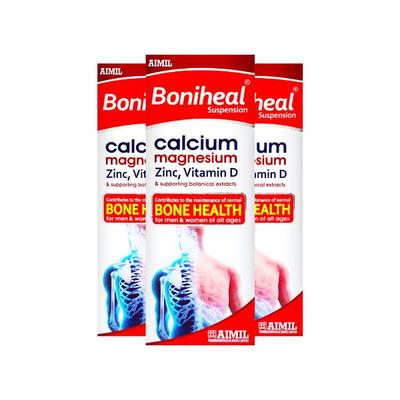 Aimil Boniheal Suspension (Pack of 3 x 200 ml) - Speciality Medicines