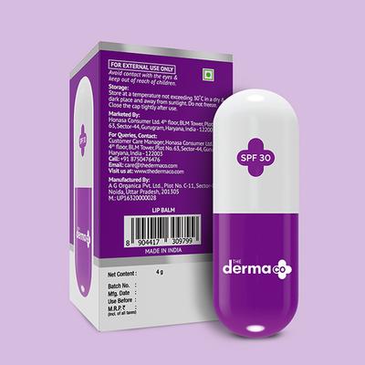 The Derma Co. 1% Ceramide Complex Lip Balm with Ceramides and Vitamin E for Dry and Chapped Lips 4 gm - Lip Balms