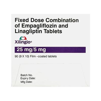 XILINGIO 25/5mg Tablet 10's - Diabetes-Ant