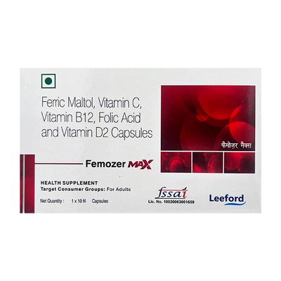 FEMOZER MAX Capsule 10's - Supplements-Vam