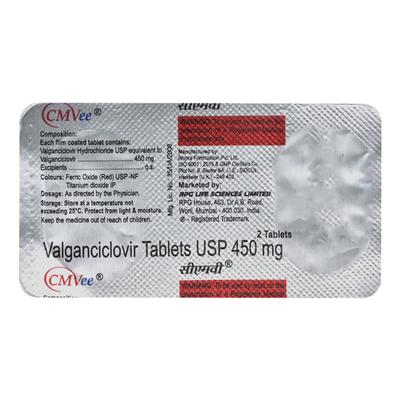 Cmvee 450mg Tablet 2'S - Viral infections-Ant