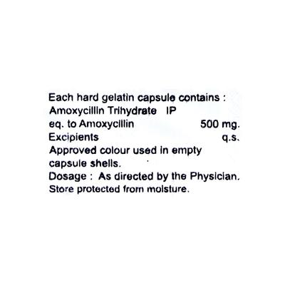 TMX 500 Capsule 10's - Bacterial Infections-Pen