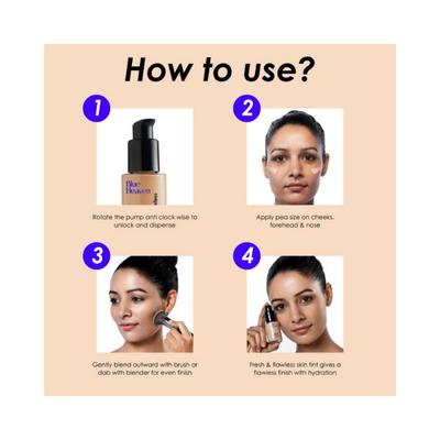 Blue Heaven Fresh & Flawless Hydrating Skin Tint Honey Tan 28 ml - Foundation