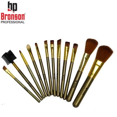 Bronson Professional Mini Makeup Brushes (Pack of 12) 1's - Face Brush