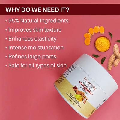 Aryanveda Haldi Chandan Ubtan Face & Body Scrub 200 gm - Scrubs & Exfoliants