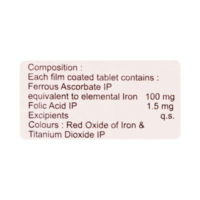 Orofer XT Tablet 10'S - Iron Supplement/Anaemia-Vma