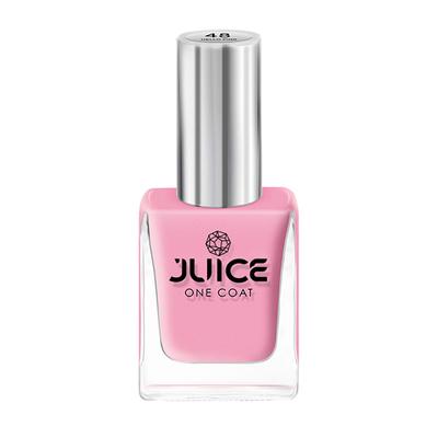 JUICE One Coat Long Lasting Quick Dry Chip Resistent Nail Polish HELLO PINK 48 11 ml - Nail Polish